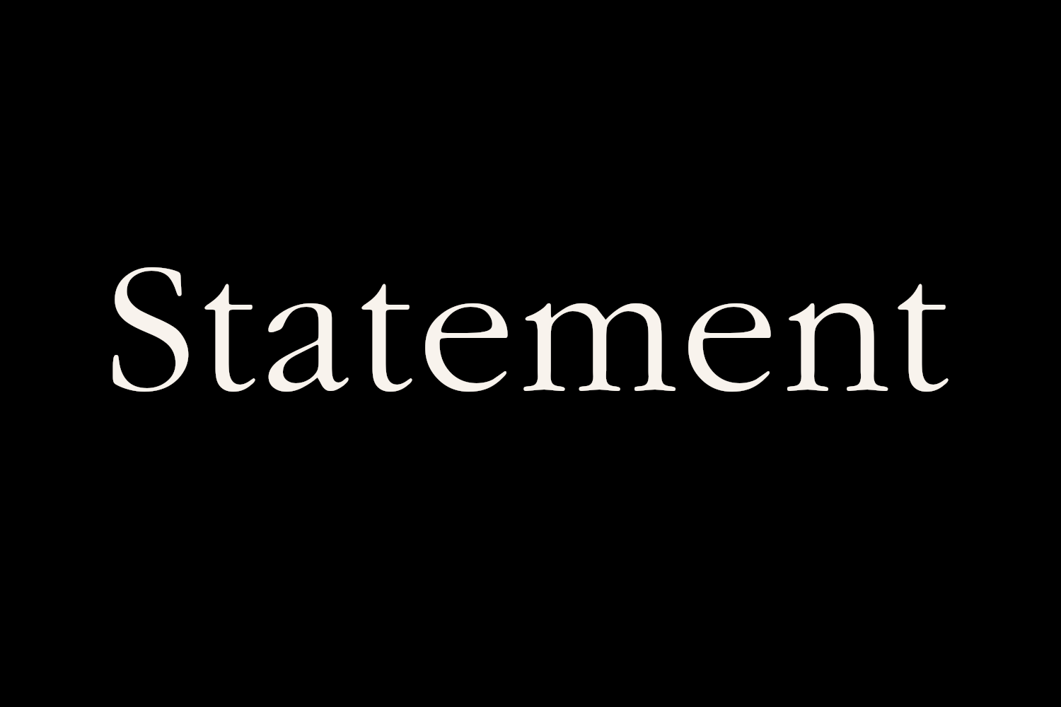 Statement from the Council of the SSP